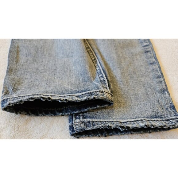 Silver Jeans Co Women's 34 x 31 Light Wash Avery Skinny Jeans High-Rise - Picture 5 of 13